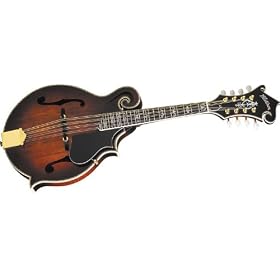 Washburn M6SW Jethro Burns F-Style Mandolin w case, Sunburst by 