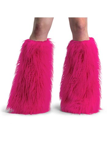 Hot Pink Fur Boot ONE SIZE