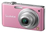 Panasonic Lumix FS6 Digital Camera - Pink (8.1MP, 4x Optical Zoom) 2.5 inch LCD