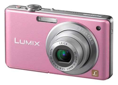Panasonic Lumix FS6 Digital Camera - Pink (8.1MP, 4x Optical Zoom) 2.5 inch LCD