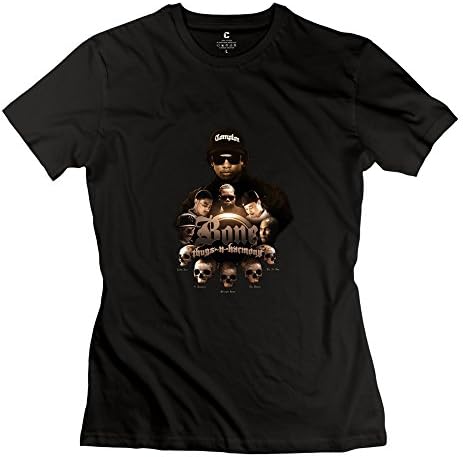 LUYI Women's Bone Thugs-N-Harmony T Shirt XL Black