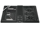 Review Whirlpool  / Whirlpool : 30-Inch Gas Downdraft Cooktop White