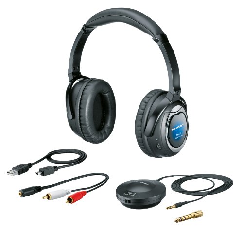  Blaupunkt Comfort 112 Wireless Digital Headphones, Black 