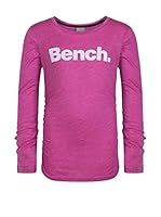 Bench Camiseta Manga Larga (Fucsia)