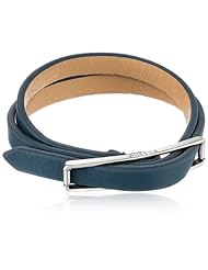 Fossil Buckle Wrist Silver Wrap Bracelet