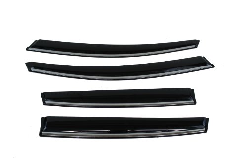 Genuine Honda Accessories 08R04 T0A 100 Door Visor Kit For Select CR V 