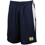NCAA Notre Dame Fighting Irish Navy Blue Side Block Stunner Mesh Shorts (XX-Large)