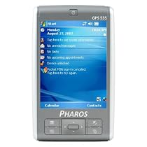 Pharos 535e Traveler 3.5-Inch Screen Portable GPS Unit with Wi-Fi and Windows Mobile Office