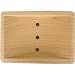 Beechwood Soap Dish, Rectangular