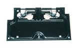Rugged Ridge Black Powder Coated Trim Accessories Gas Tank Covers, Lighting Accessories, & Misc. Jeep Wrangler 1987 to 1995 (YJ) Spring Loaded Liscense Plate Holder