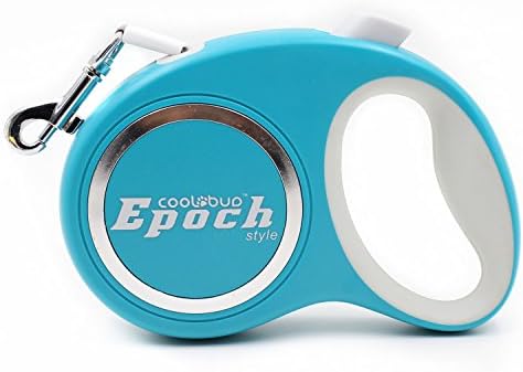 Foreverrise Retractable Dog Leashes Automatic Nylon Belt 16 ft Medium for Dogs up to 44 lbs(Blue)