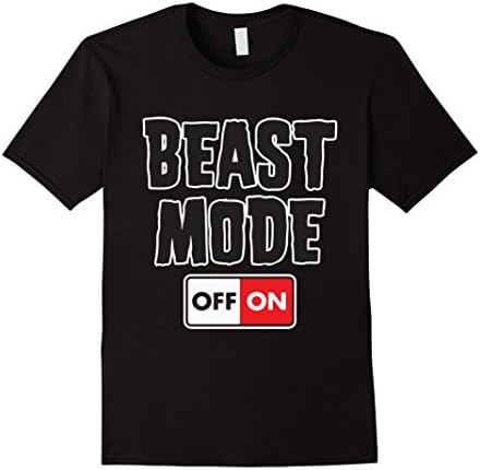 Men's Beast Mode:ON T shirt 2016 XL Black