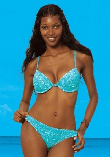 EARLY 20 PUSH-UP-BIKINI NEU TÜRKIS SEXY