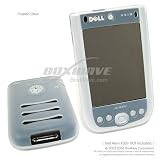Dell Axim X51 FlexiSkin - The Soft Low-Profile Case (Frosted Clear (with flip cover))