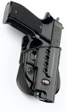 Fobus Thigh Rig: Drop leg extension unit with a Hand Gun Paddle Holster. Model: 21ND-EXND.