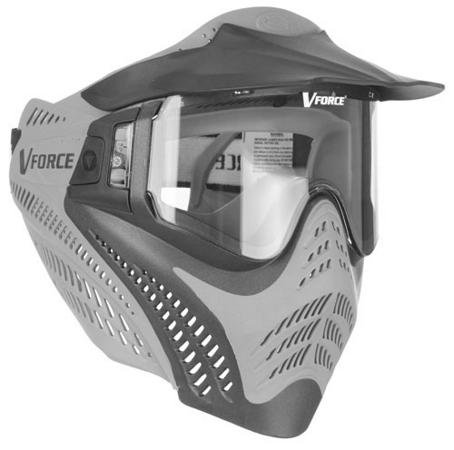 V-Force Pro-Vantage Field Single Paintball Goggles - Grey