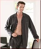 Bugatti Herren Pyjama Antonio II Anthrazit