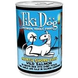 TIKI Dog Canned Food for Dogs, North Shore Salmon Recipe (Pack of 12 14-Ounce Cans)