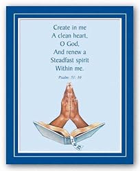 Create In Me A Clean Heart - Zeta Phi Beta by Merrill 8"x10" Art Print Poster