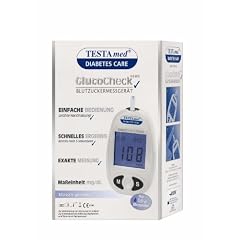 Testamed Gluco Check Plus Blutzuckermessger�t (Starter Kit) mg/dl - West