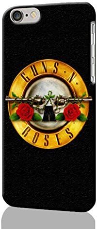 Guns 'n' Roses Logo Pattern Image - Protective 3d Rough Case Cover - Hard Plastic 3D Case - For iPhone 6 Plus- 5.5" inches