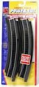 Power-Loc 18" Radius Curved Track, 4 Pieces