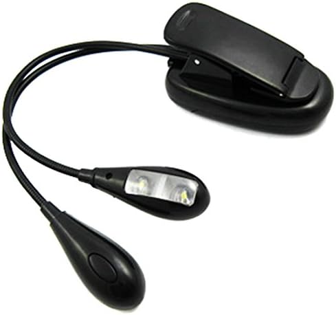 kilofly Super Bright Duet LED Double Lights , Black