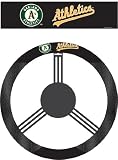 68511 - Oakland Athletics Poly-Suede Steering Wheel Cover