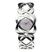 Seksy Model 4163.37 Ladies Pink Hidden Hearts Bracelet Watch Made With Swarovski Crystals