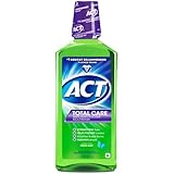 ACT Total Care Anticavity Fluoride Mouthwash, Fresh Mint, 33.8 Fluid Ounce