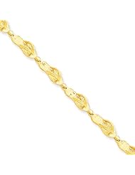14K Flip Flop Bracelet