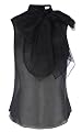 Organza Blouse With Bow