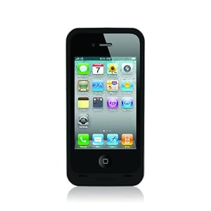 Mophie Juice Pack Air Case and Rechargable Battery for iPhone 4 (Black)