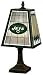 New York Jets 14 Inch Art Glass Lamp