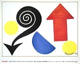Arrow By Alexander Calder. Size: 23.5 x 29.25 Inches. Rare Art Print