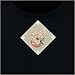 French Bulldog Pawprint Pajamas with Embroidered Patch - Small/Medium