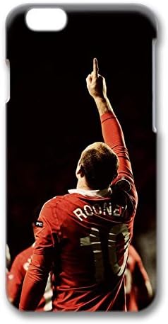 iPhone 6 Case, Customize Manchester United Wayne Rooney Scratch Proof Protection Hard PC 3D Bumper Case Cover for New Apple iPhone 6 4.7 Inch