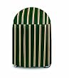 Two Dogs Designs 26-Inch Grill Cover, Green Stripes