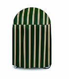 Two Dogs Designs 26-Inch Grill Cover, Green Stripes