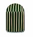 Two Dogs Designs 26-Inch Grill Cover, Green Stripes