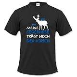 MEINE LEDERHOSEN TRÄGT NOCH DER HIRSCH - OKTOBERFEST - HERREN - T-SHIRT by Jayess Gr. S bis XXL
