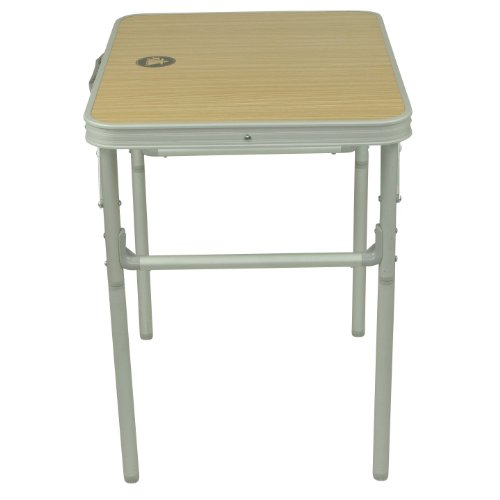 10T portable Single Table de camping 60 x 45 x 59 cm Argent