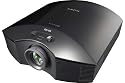 Sony VPL-HW15 SXRD-Heimkinoprojektor (Kontrast 60000:1, 1000 ANSI Lumen, VGA, 1920 x 1080) schwarz