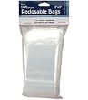 Reclosable Clear Storage Bags - 2"X3" 100/Pkg