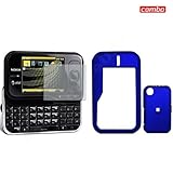 Nokia MAKO/Surge 6790 Combo Rubber Feel Dark Blue Protective Case Faceplate ....