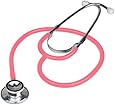 Everdixie USA Dual Head Stethoscope, Pink