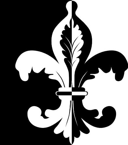 Fleur De Lis - Style #9 Vinyl Wall Decal
