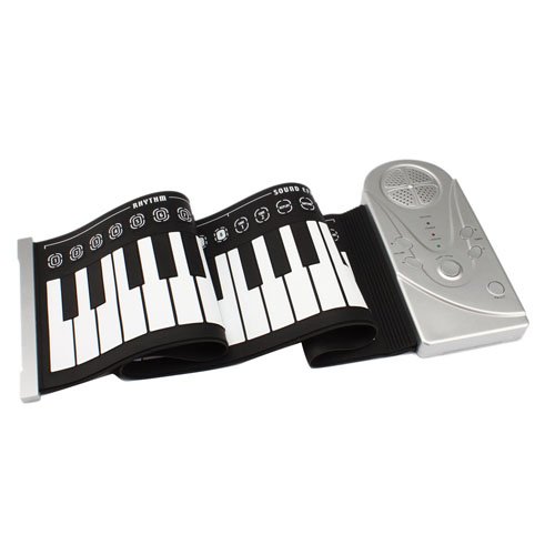 49 keys rolls up soft keyboard piano product image