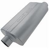 Flowmaster 9530560 50 H.D. Muffler – 3.00″ Offset In / 3.00″ Center Out – Moderate Sound