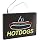Benchmark 92002 Ultra-Bright Sign, Hotdogs, 20" Length x 13" Width x 1-1/4" Height